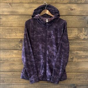 RBX Dark Purple Camouflage Hoodie
